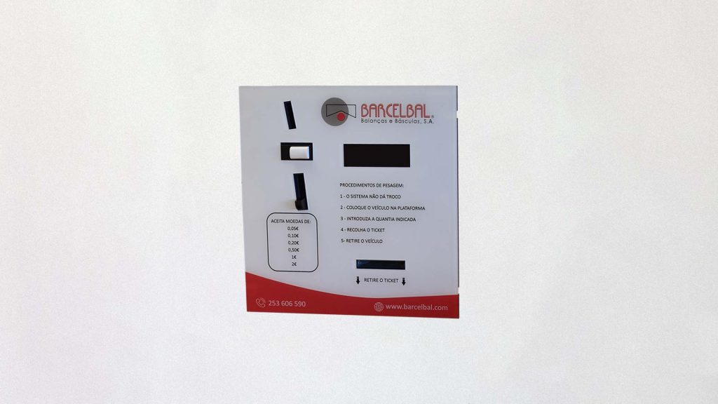 Terminal Autosserviços MC-SelfGest Moedeiro Barcelbal