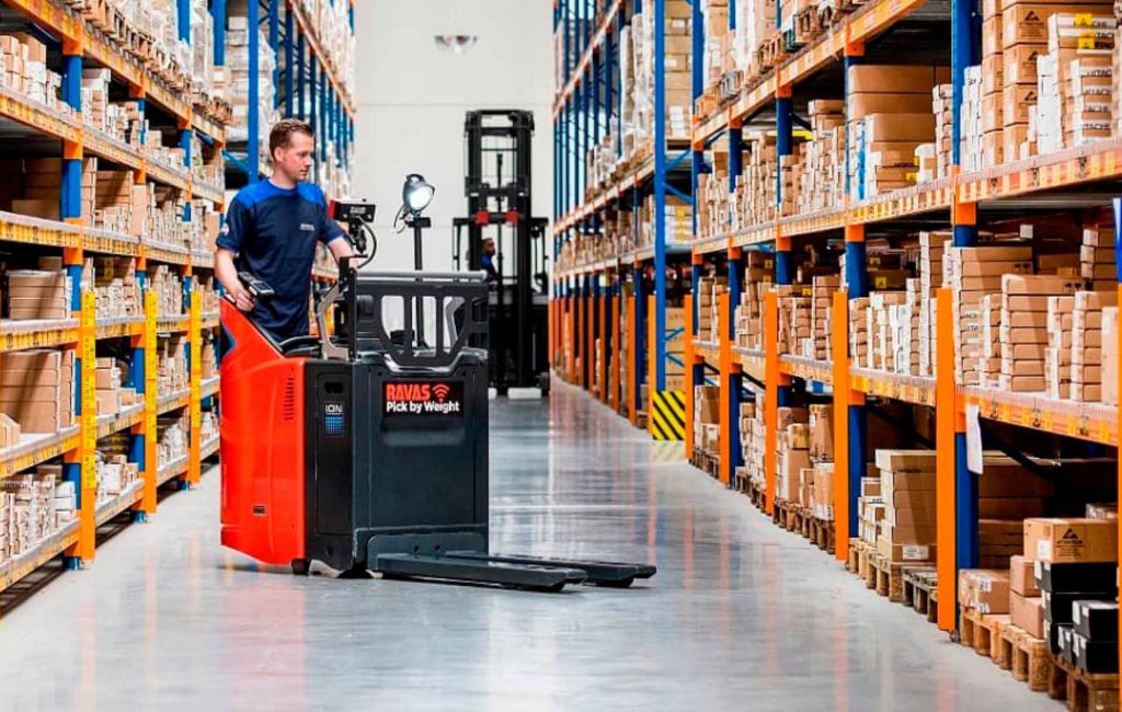 Porta-paletes elétrico Barcelbal