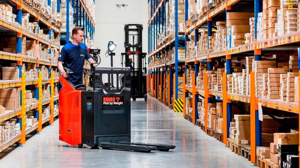 Porta-paletes elétrico Barcelbal