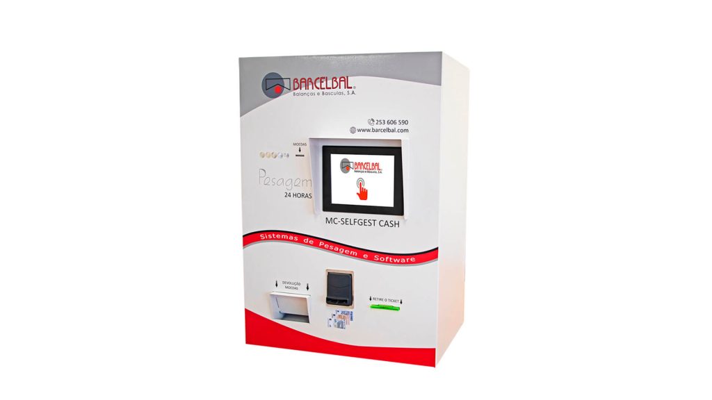 Posto Automatico Pesagem MC SelfGest Cash Barcelbal
