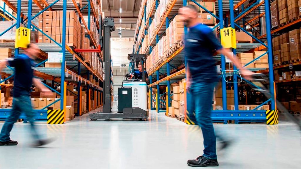 Stacker com balança Barcelbal