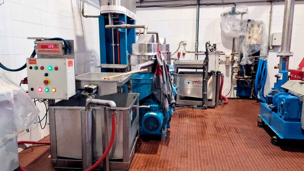 Balança Pesagem de Azeite em Contínuo