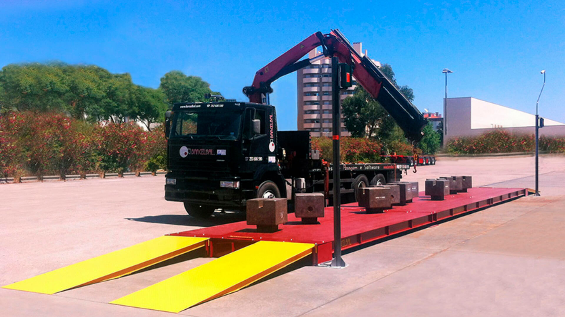 Barcelbal instala Báscula Ponte Pesa Camiões na Trucking