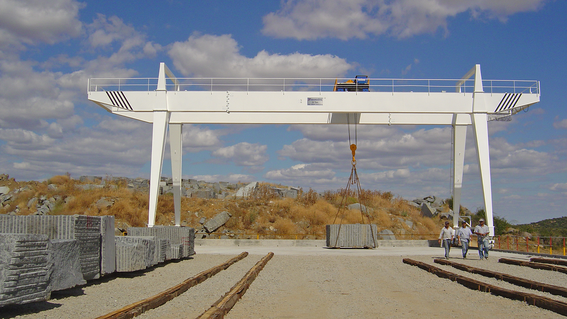 Sistema de Pesagem Pontes Rolantes e Pórticos