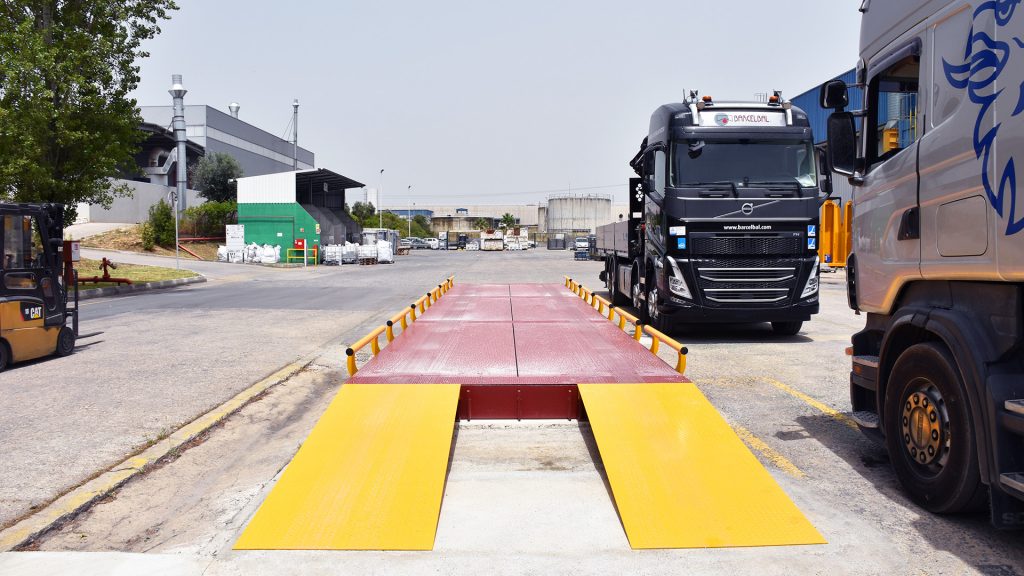 Báscula Ponte Pesa Camiões Rampas Metálicas Barcelbal Caetano Coatings
