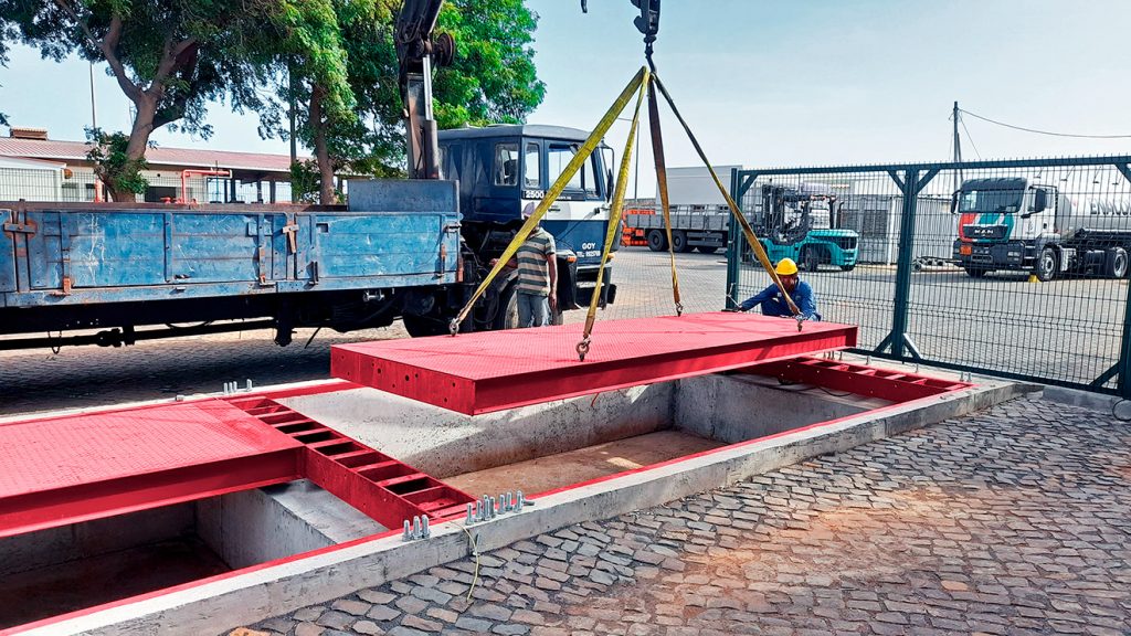 Barcelbal instala Báscula Ponte Pesa Camiões Atex na Enacol