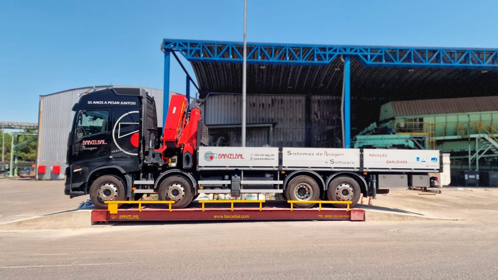 Báscula Ponte Pesa Camiões Metálica Barcelbal